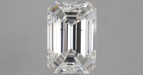 2.7 carat D-SI1 Natūralus Emerald Deimantas (1)