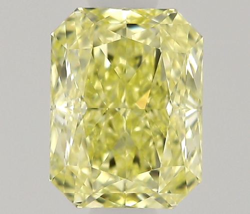 0.56 carat Fancy Yellow-VVS1 Natūralus Radiant Deimantas (1)