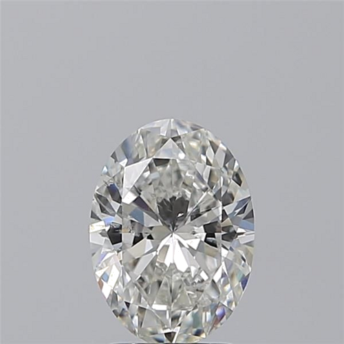 1.51 carat H-SI2 Natūralus Oval Deimantas (1)