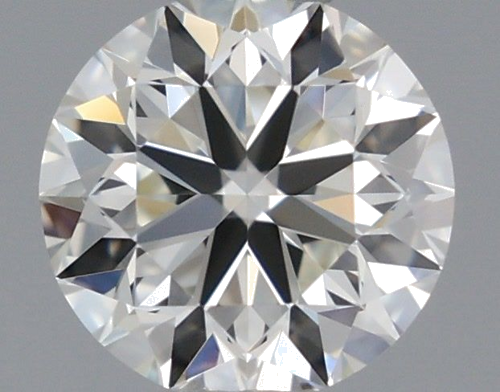 0.45 carat K-VVS1 Very Good cut Natūralus Round Deimantas (1)