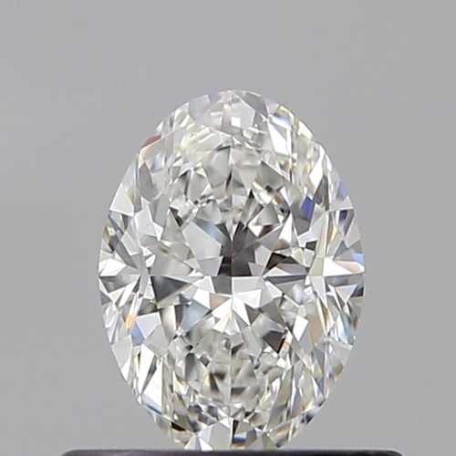0.5 carat G-VVS2 Natūralus Oval Deimantas (1)