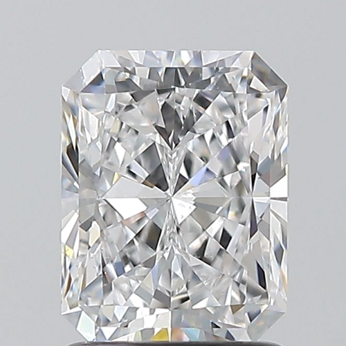 1.5 carat D-SI1 Natūralus Radiant Deimantas (1)