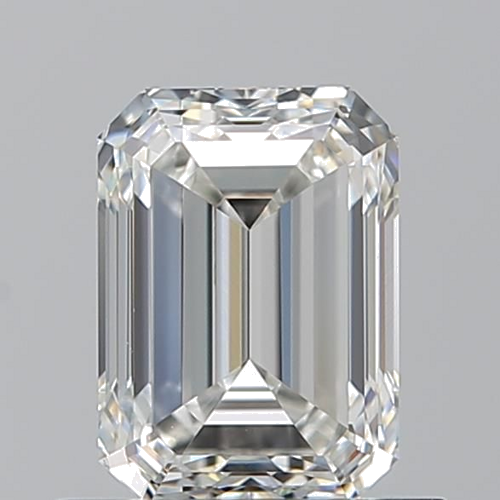 0.91 carat H-VVS2 Natūralus Emerald Deimantas (1)