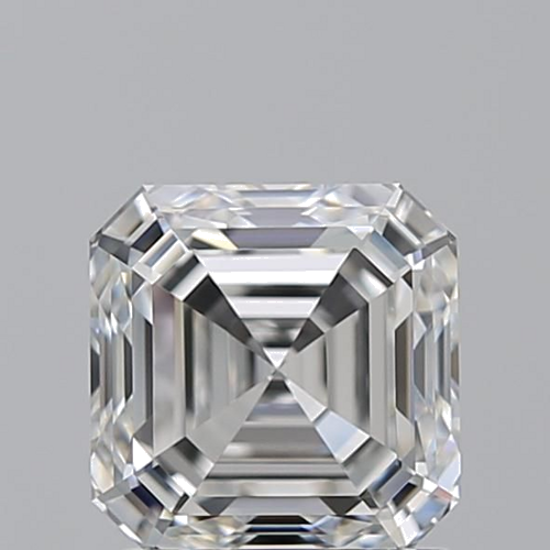 1.52 carat F-VVS2 Natūralus Asscher Deimantas (1)