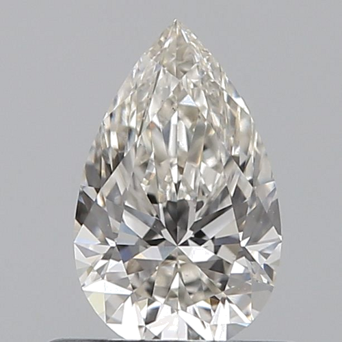 0.51 carat I-VS2 Natūralus Pear Deimantas (1)