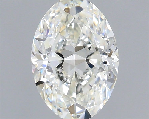 0.52 carat I-SI1 Natūralus Oval Deimantas (1)