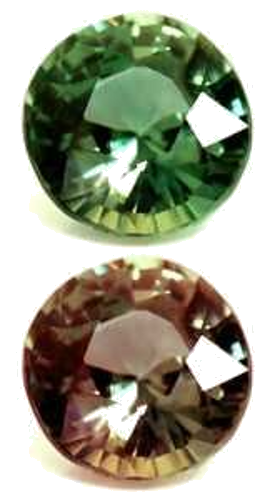 0.48 carat GREEN Round Alexandrite (1)