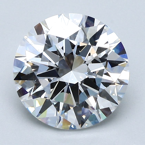 3.06 carat E-VS1 Excellent cut Natūralus Round Deimantas (1)