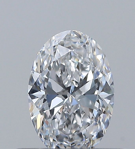 0.4 carat D-VVS1 Natūralus Oval Deimantas (1)