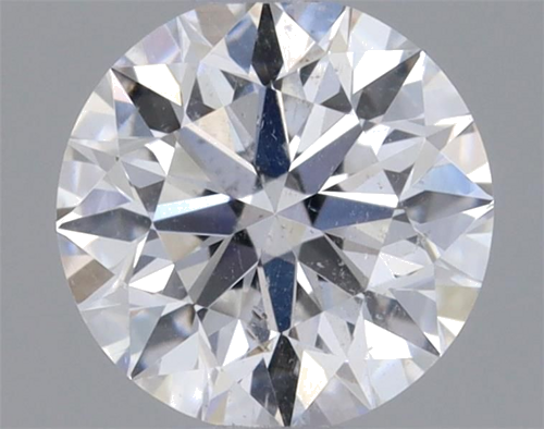 0.41 carat E-SI2 Excellent cut Natūralus Round Deimantas (1)