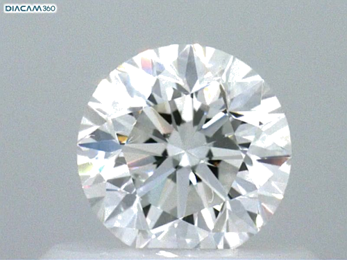 0.51 carat E-VVS2 GD cut Natūralus Round Deimantas (1)