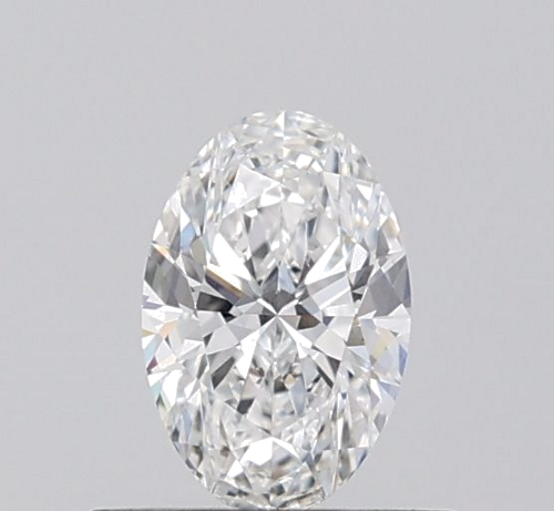 0.5 carat F-SI2 Natūralus Oval Deimantas (1)