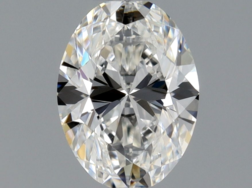 0.39 carat F-VVS1 Natūralus Oval Deimantas (1)