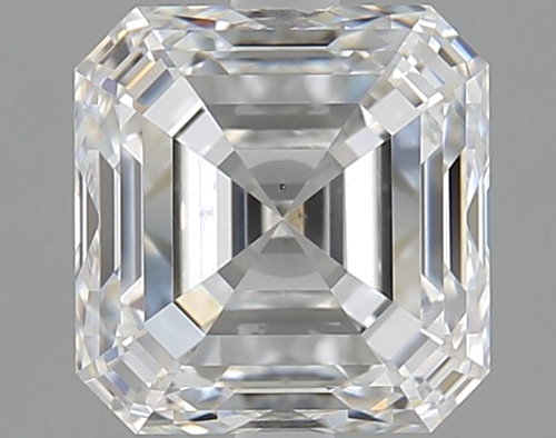 2.01 carat F-VS2 Natūralus Asscher Deimantas (1)