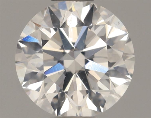 0.63 carat F-SI2 Excellent cut Natūralus Round Deimantas (1)