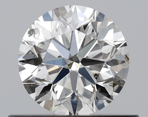 0.51 carat K-SI2 Very Good cut Natūralus Round Deimantas (1)