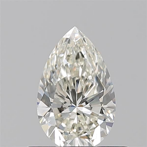 0.5 carat K-VVS2 Natūralus Pear Deimantas (1)