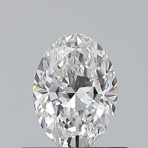 0.5 carat D-VS1 Natūralus Oval Deimantas (1)