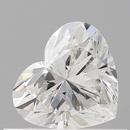 0.5 carat F-SI1 Natūralus Heart Deimantas (1)