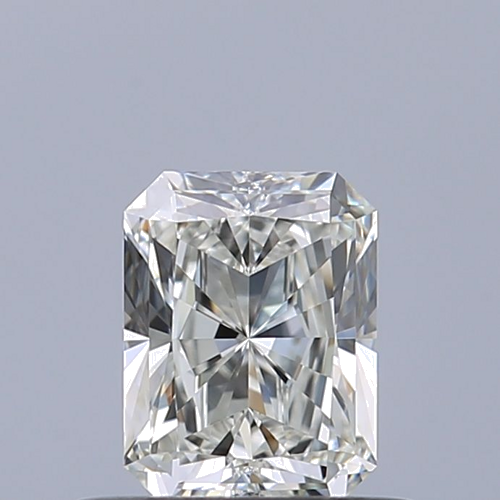 0.5 carat H-VVS1 Natūralus Radiant Deimantas (1)