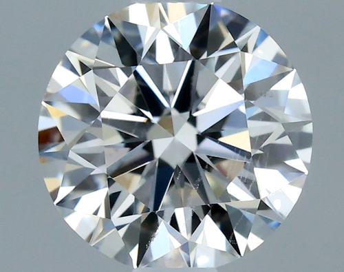 0.54 carat F-SI2 Excellent cut Natūralus Round Deimantas (1)