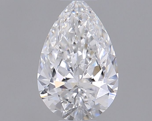 0.3 carat E-VS1 Natūralus Pear Deimantas (1)