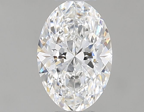 0.35 carat F-VVS1 Natūralus Oval Deimantas (1)