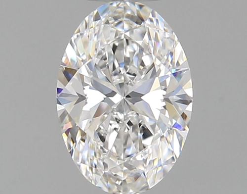 0.43 carat E-IF Natūralus Oval Deimantas (1)