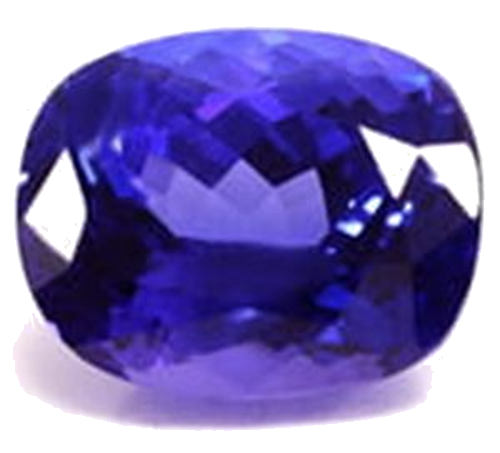 5.27 carat BLUE Cushion Tanzanite (1)