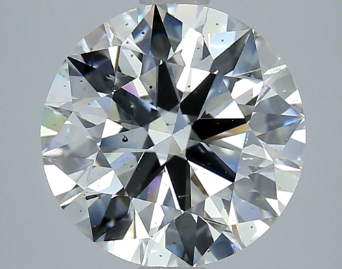 4.2 carat H-SI2 Excellent cut Natūralus Round Deimantas (1)