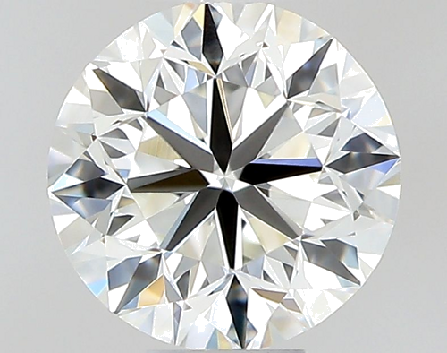 0.5 carat I-VVS2 Very Good cut Natūralus Round Deimantas (1)