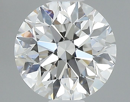 0.46 carat F-VVS1 Excellent cut Natūralus Round Deimantas (1)