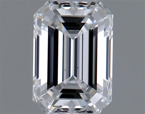 0.37 carat D-SI1 Natūralus Emerald Deimantas (1)
