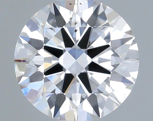 0.43 carat D-SI1 Excellent cut Natūralus Round Deimantas (1)