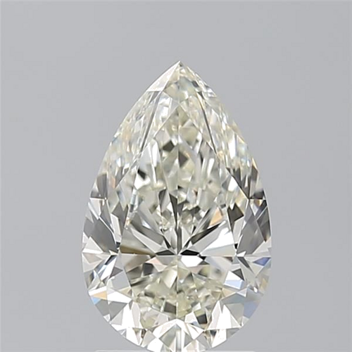 2.01 carat K-VS1 Natūralus Pear Deimantas (1)