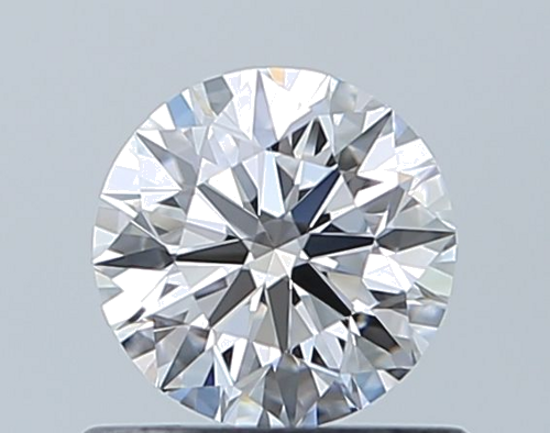 0.56 carat D-VVS1 Excellent cut Natūralus Round Deimantas (1)