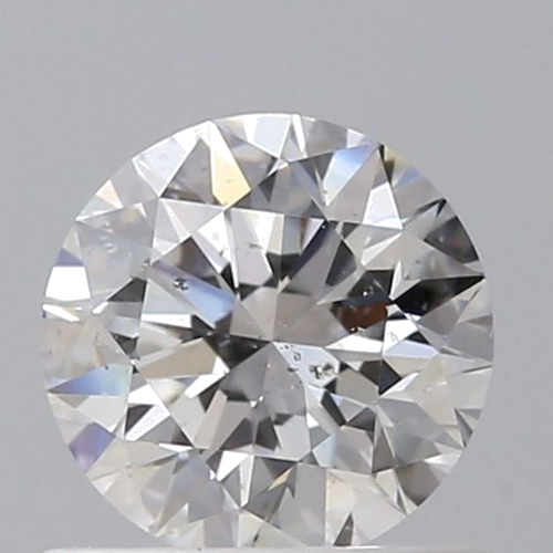 0.61 carat F-SI2 Excellent cut Natūralus Round Deimantas (1)