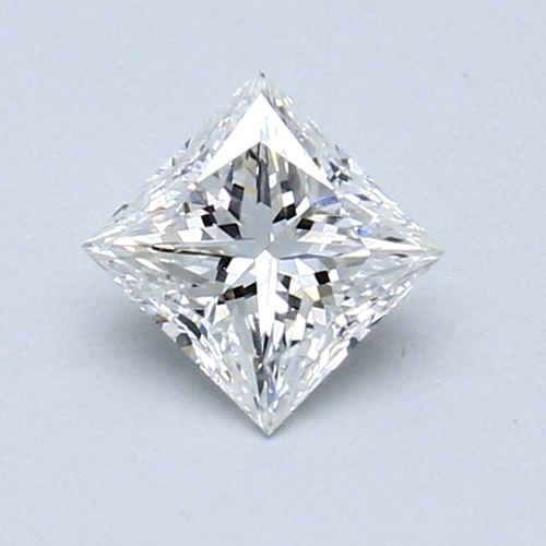 0.56 carat F-VS1 Natūralus Princess Deimantas (1)