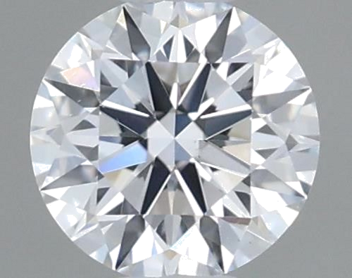 0.38 carat D-SI1 Very Good cut Natūralus Round Deimantas (1)