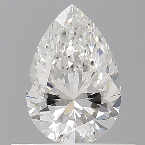 0.5 carat E-VVS2 Natūralus Pear Deimantas (1)