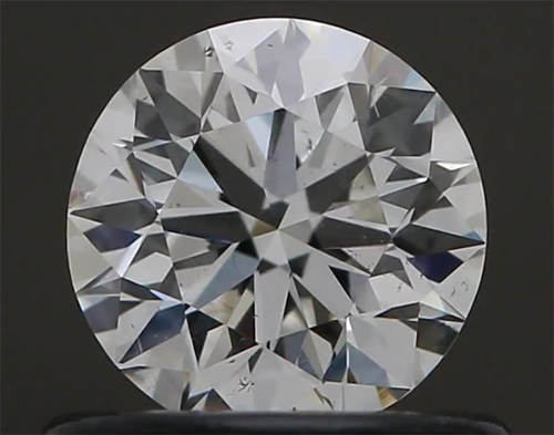 0.56 carat H-SI1 Excellent cut Natūralus Round Deimantas (1)