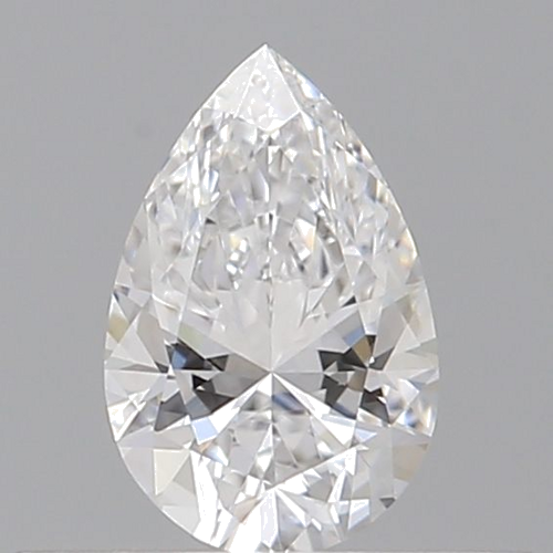 0.31 carat D-VVS1 Natūralus Pear Deimantas (1)