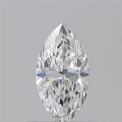 0.52 carat F-VVS2 Natūralus Marquise Deimantas (1)
