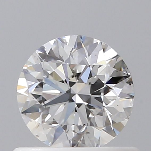 0.53 carat E-SI1 Excellent cut Natūralus Round Deimantas (1)