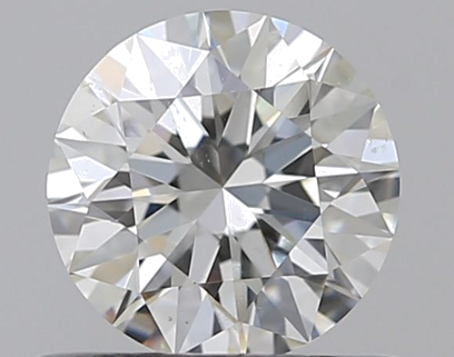 0.53 carat H-SI2 Excellent cut Natūralus Round Deimantas (1)