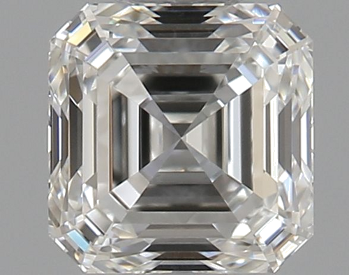 0.52 carat G-VVS1 Natūralus Asscher Deimantas (1)