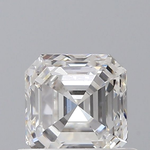 0.6 carat F-VS1 Natūralus Asscher Deimantas (1)