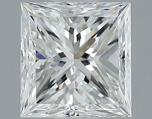 0.9 carat G-VS1 Natūralus Princess Deimantas (1)