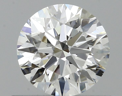 0.52 carat F-VS1 Excellent cut Natūralus Round Deimantas (1)