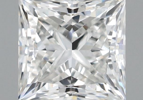 0.61 carat H-VVS2 Natūralus Princess Deimantas (1)